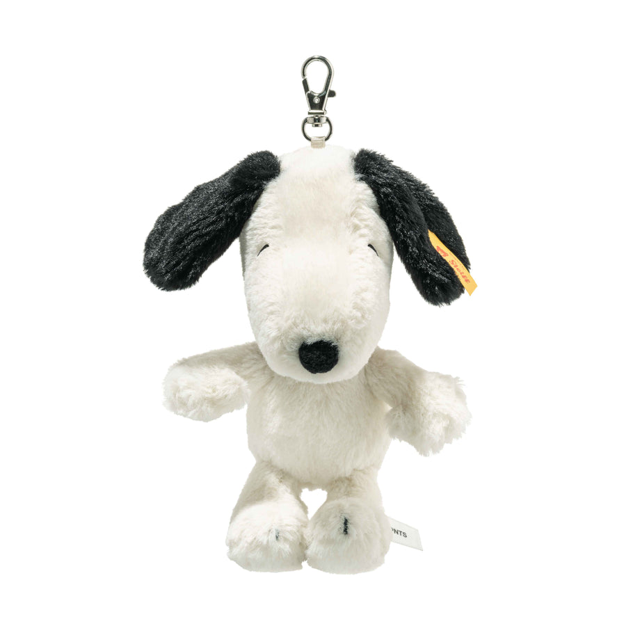 Steiff Snoopy anheng 15 cm i hvit plysj