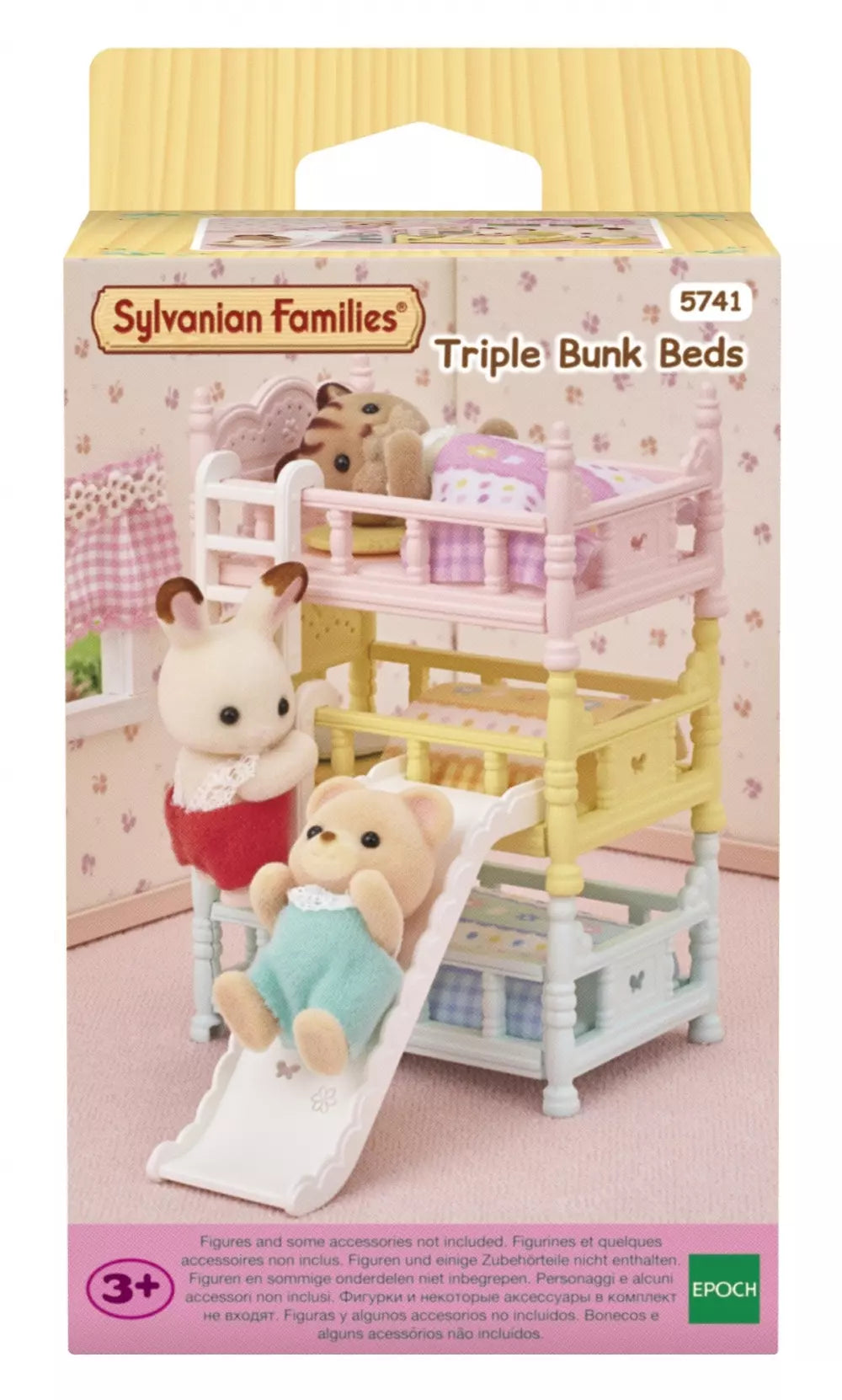 Sylvanian Families Trippelkøyesenger 5741 | Stablesenger til babyfigurer