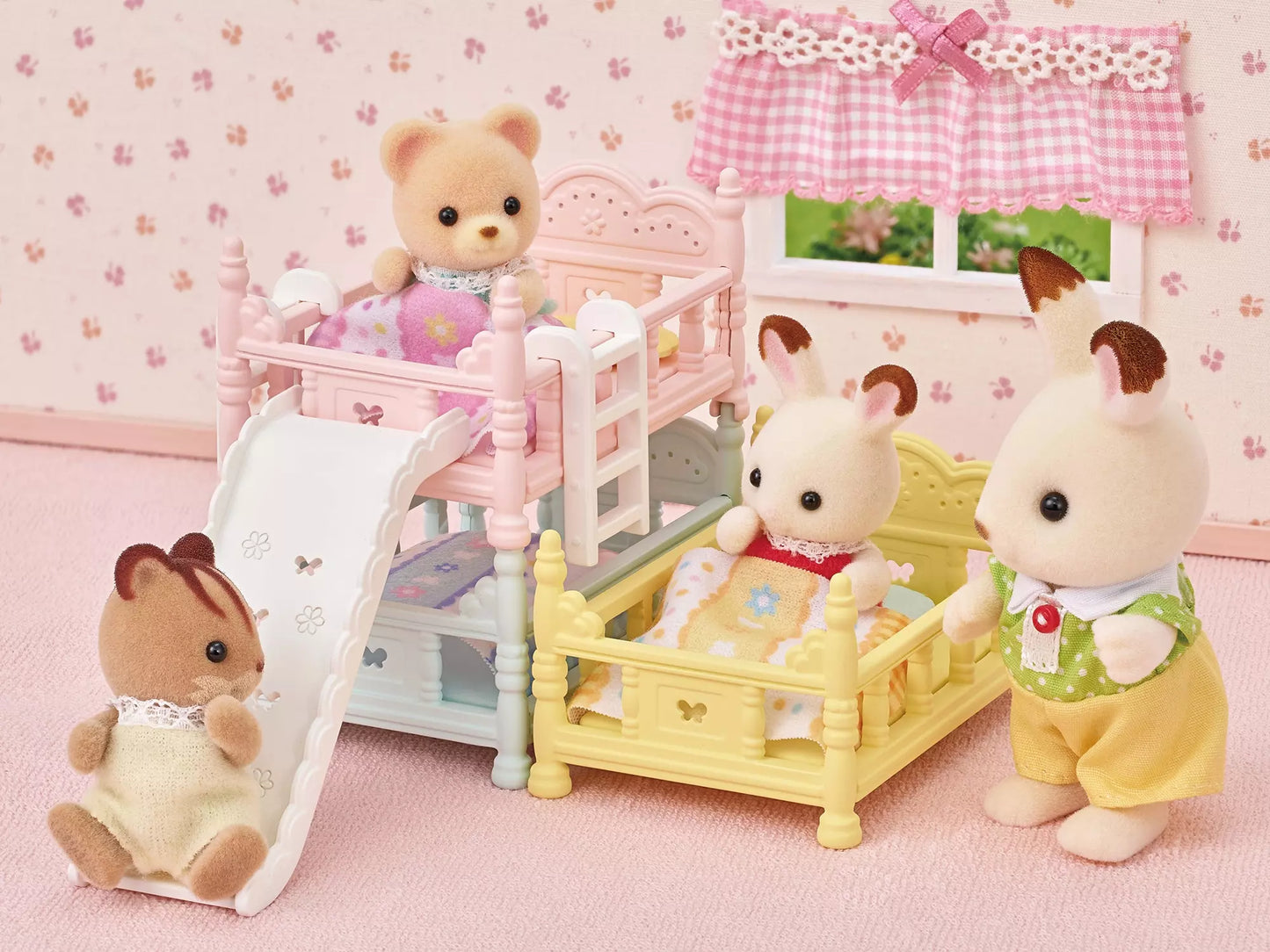 Sylvanian Families Trippelkøyesenger 5741 | Stablesenger til babyfigurer