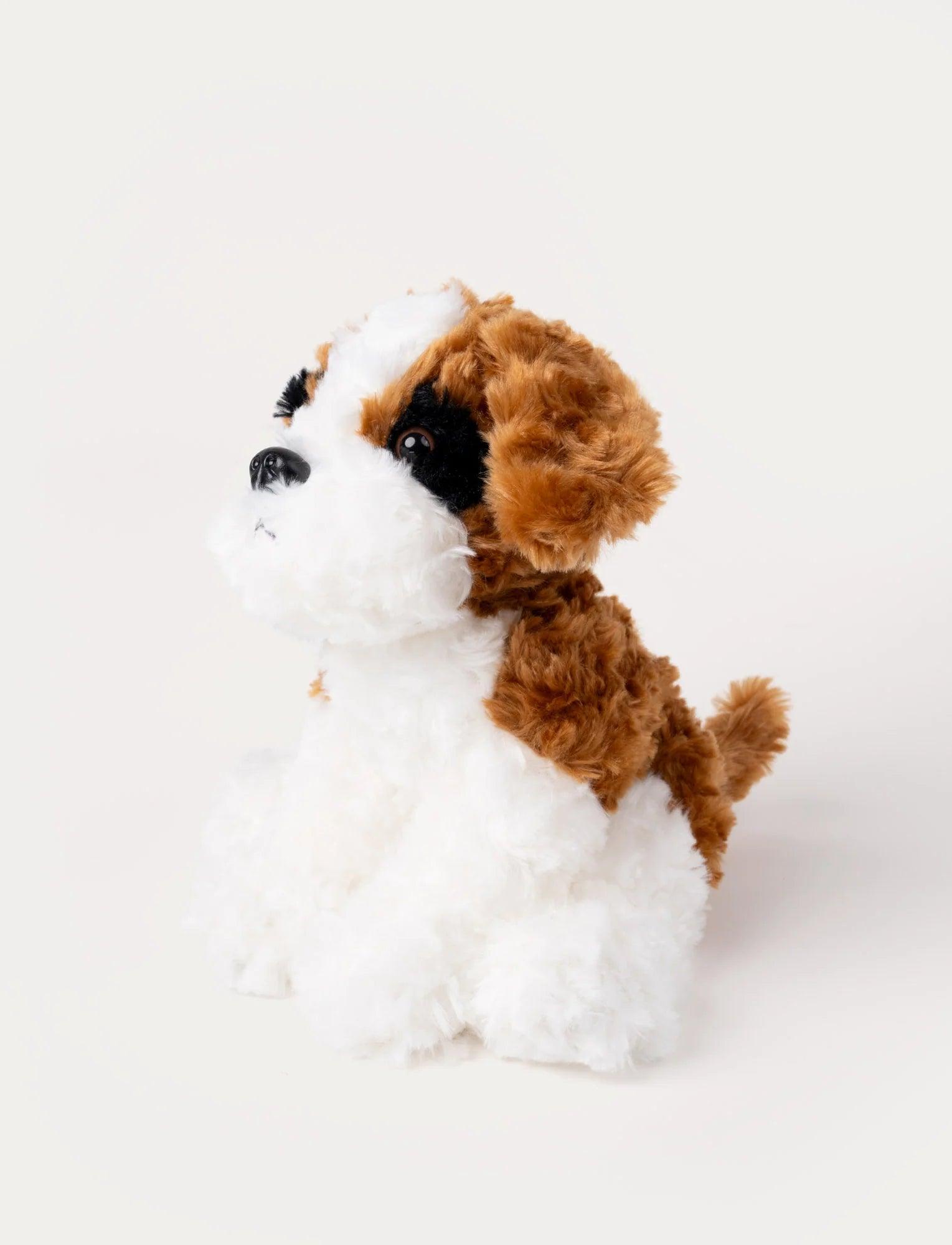Hund Bamse Hvit | Teddykompaniet - Bamsedyra AS
