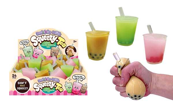 Squeeze Bubble Tea | Squishy stressleke | Assortert | 1 stk - Bamsedyra AS