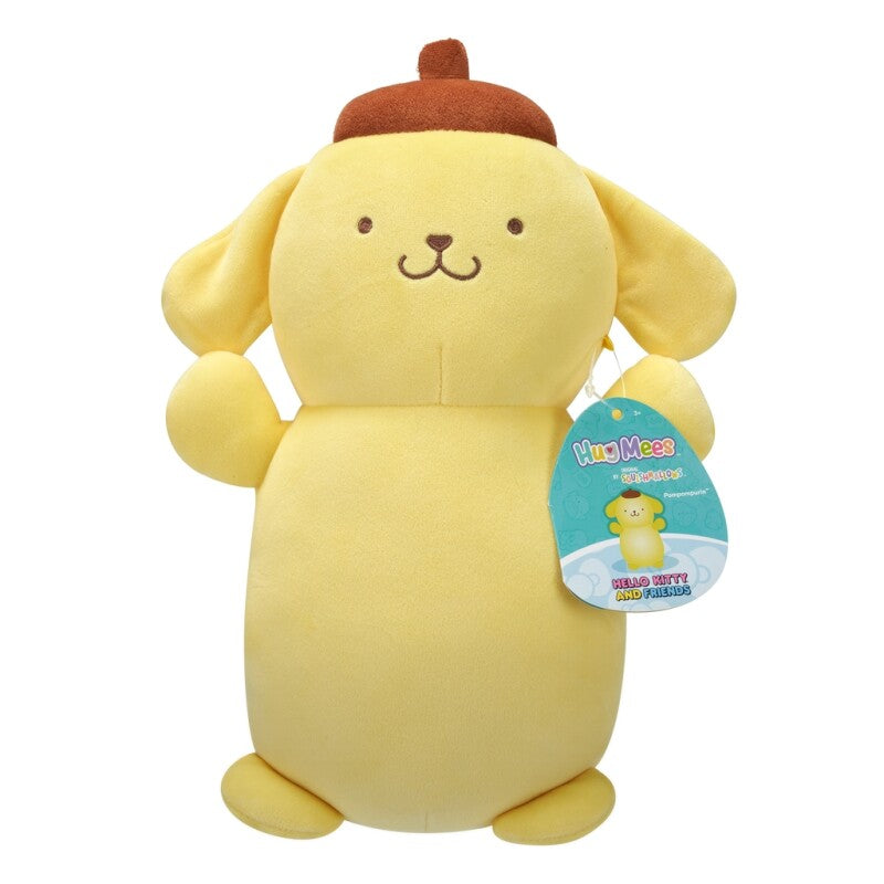 Squishmallows HugMees 25 cm – Hello Kitty, My Melody, Kuromi, Cinnamoroll & Pompompurin (Sanrio, assortert)