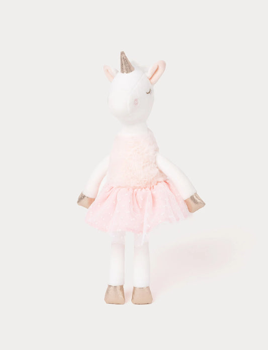 Teddykompaniet | Ballerina Unicorn Ella | Rosa | ca. 40 cm - Bamsedyra AS