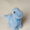 Brachiosaurus Dinosaur Bamse 25 cm – blå | Teddykompaniet - Bamsedyra AS