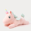 Enhjørning bamse rosa 52 cm