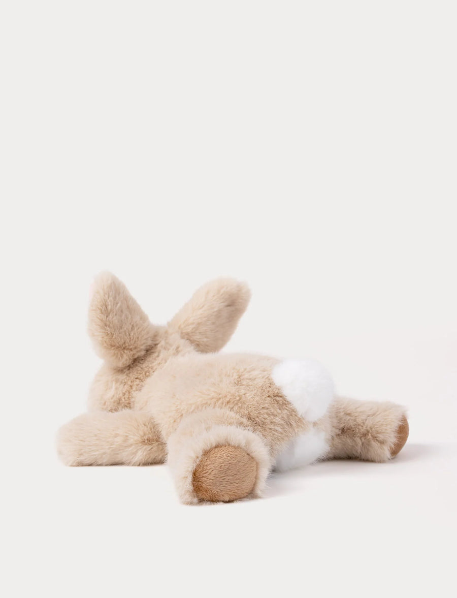 Kaninbamse Liggende 28 cm Beige | Teddykompaniet