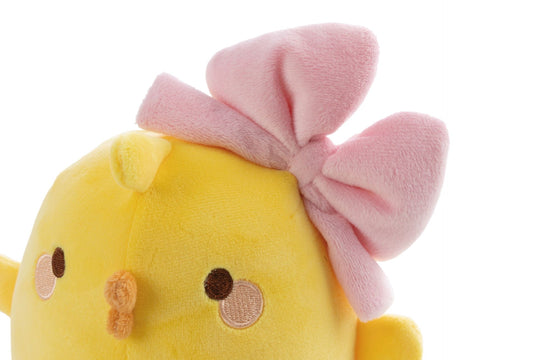 Kylling Bamse Piu Piu med Sløyfe – NICI Molang – 12 cm