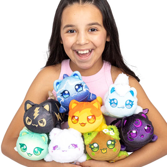 Aphmau Mystery Meemeow Elemental Plush 15 cm – overraskelses-katt