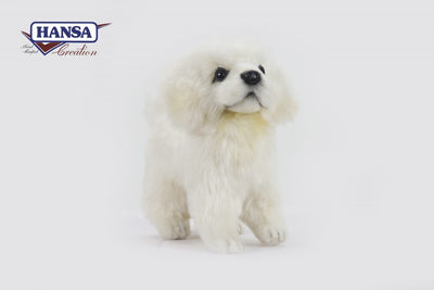 Maremma hundevalp kosedyr 17 cm stående | Hansa Creation - Bamsedyra AS