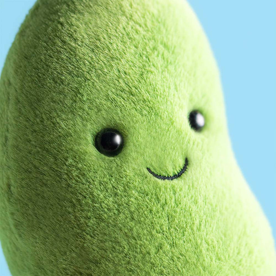 Jellycat | Amuseables Soyella Edamame Bean | Grønn | 10 cm