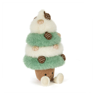 Amuseables Pinecone Tree juletre fra Jellycat