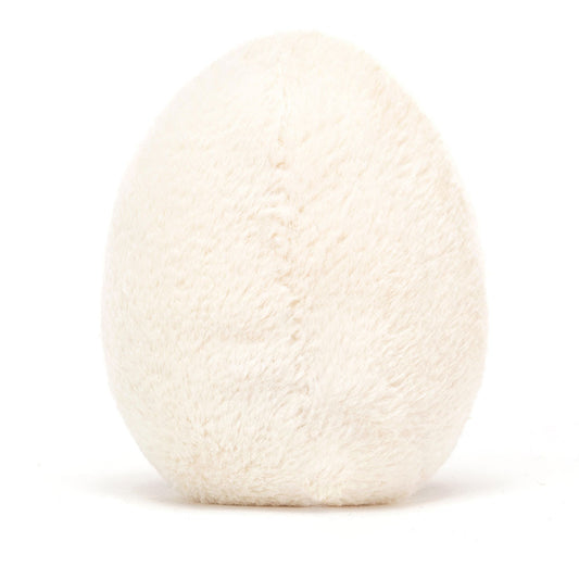 Jellycat | Amuseables Happy Boiled Egg | Hvit/Gul | ca. 14 cm