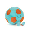 Jellycat | Amuseables Football | Blå og Oransje | 27 cm