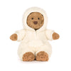 Jellycat | Bartholomew Bear All-in-One Outfit | Beige/Krem | Medium - Bamsedyra AS