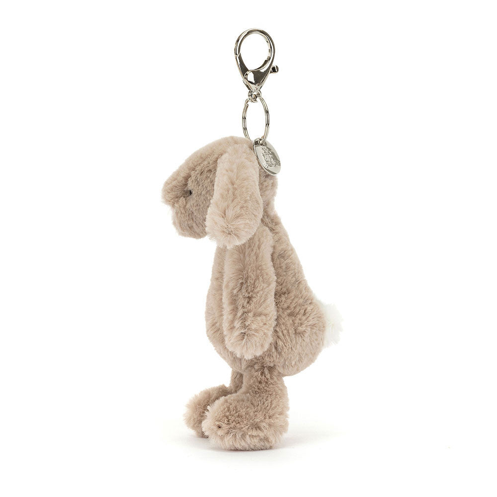 Bashful Bunny Beige Bag Charm 18 cm | Jellycat
