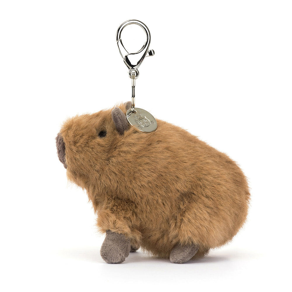 Clyde Capybara Bag Charm | Jellycat