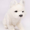 Snow Fox Puppy Sitting 25 cm | Hansa Creation - Bamsedyra AS