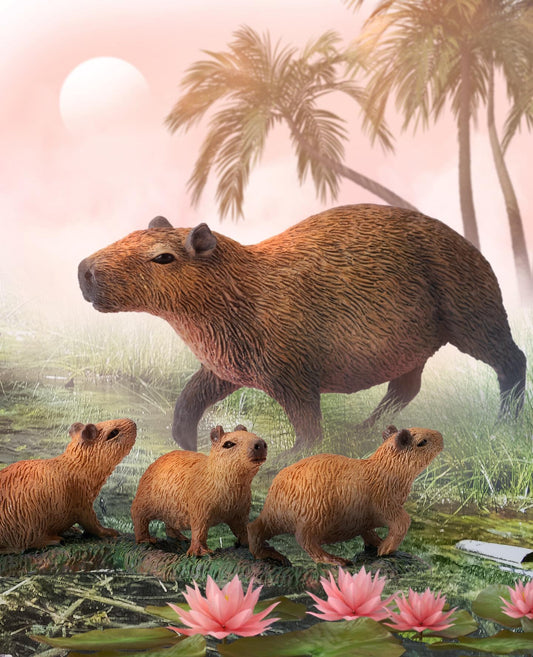 Flodsvin (Capybara) 7,5 cm Realistisk dyrefigur | CollectA