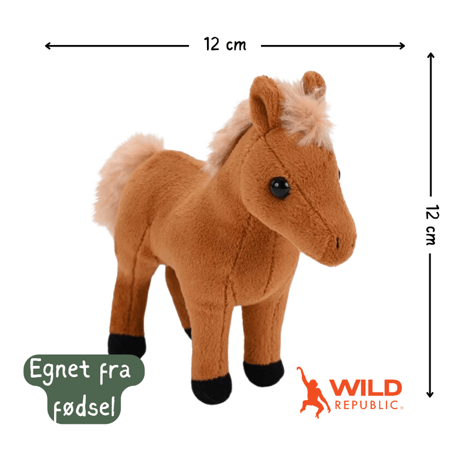 Wild Republic Pocketkins Eco Bondegårdsdyr Bamser – kvige, gris og sau i myk lomme-størrelse plysj