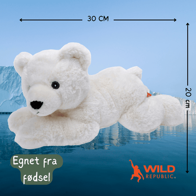 Ecokins Polar Bear Plush | Wild Republic - Bamsedyra AS