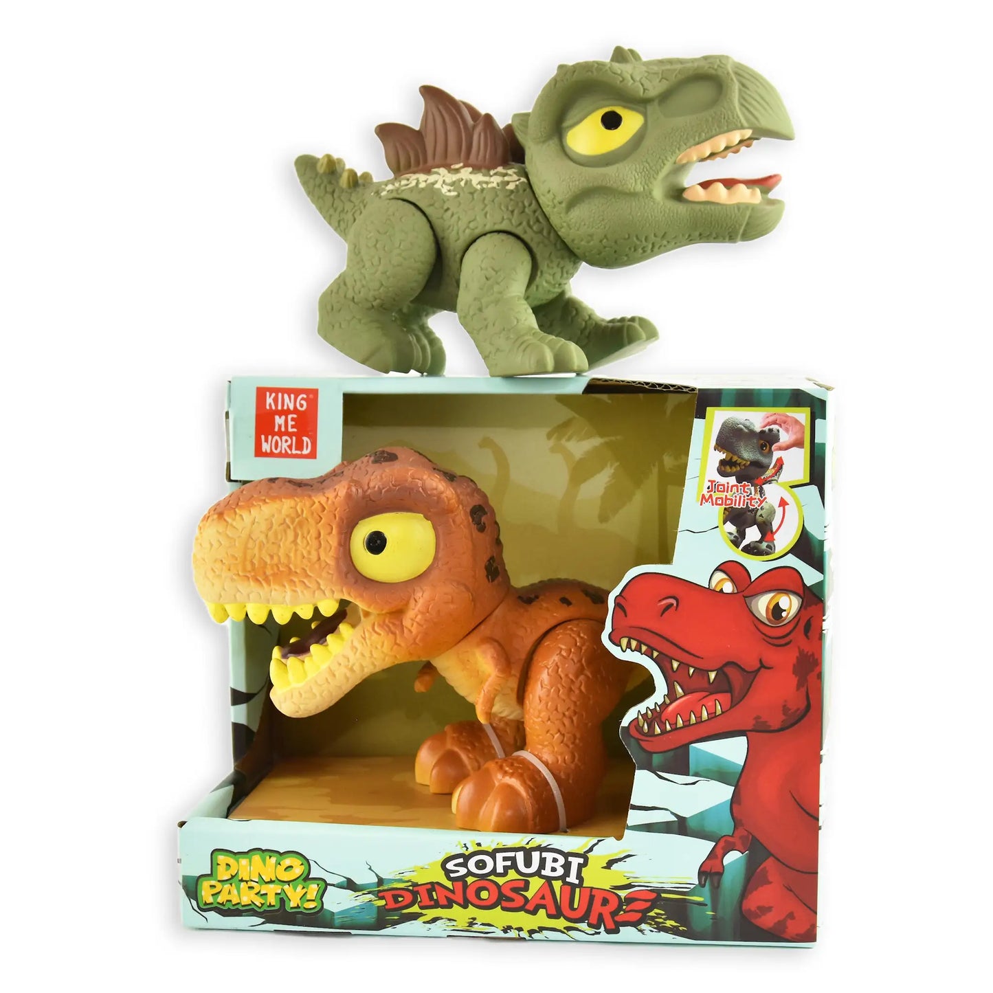 Dinosaur – Sofubi figur 20 cm (2 varianter)
