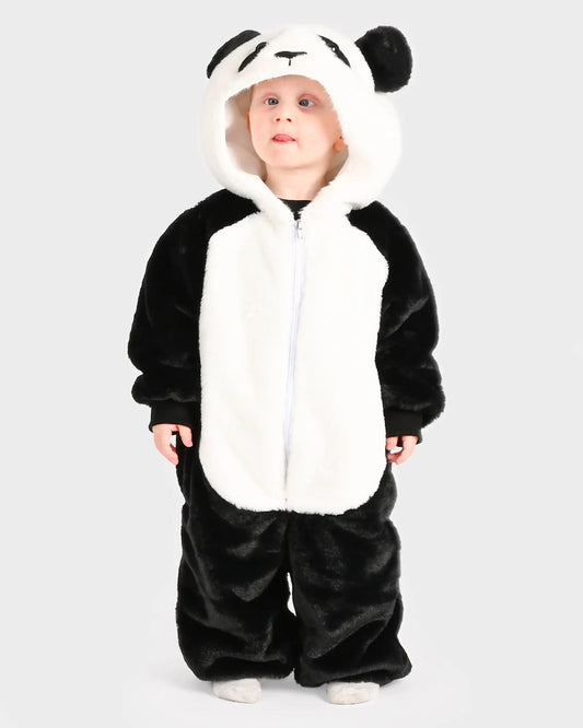 Panda jumpsuit – mykt barnekostyme | Den Gode Fen
