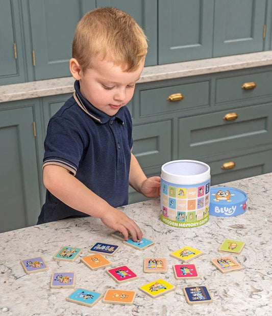 Bluey Memory Game (18 Pieces) - Bamsedyra AS