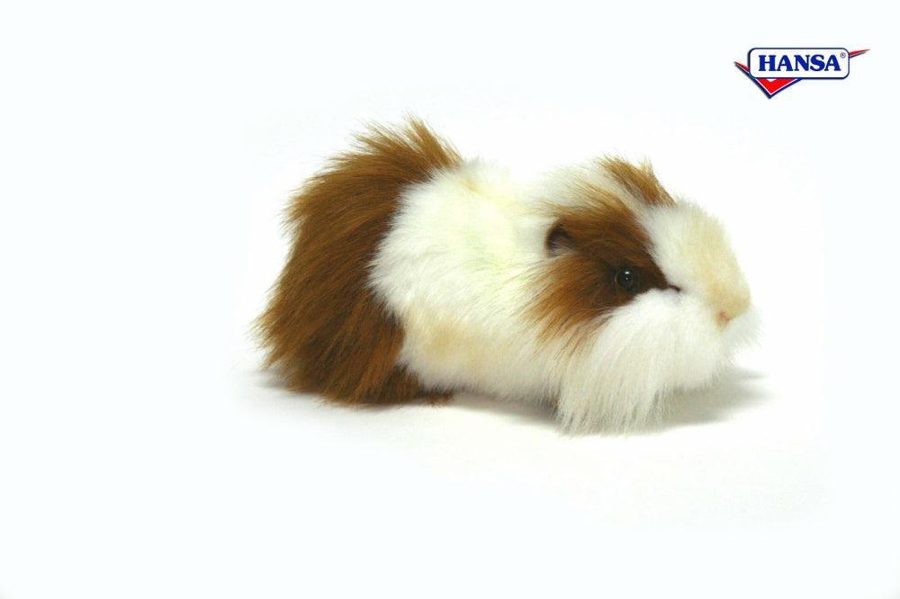 Brown and White Guinea Pig Plush | Hansa Creation - Bamsedyra AS