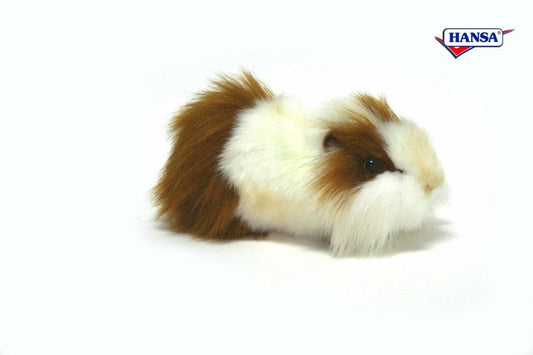 Brown and White Guinea Pig Plush | Hansa Creation - Bamsedyra AS