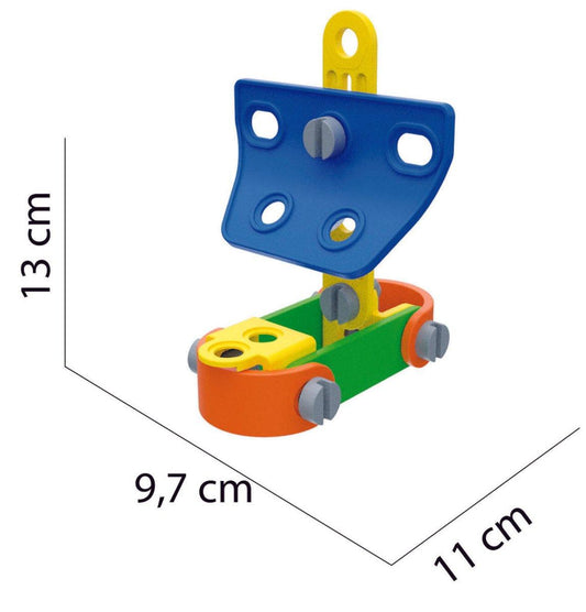 Byggesett Seilbåt – Build Technic (22 deler) - Bamsedyra AS