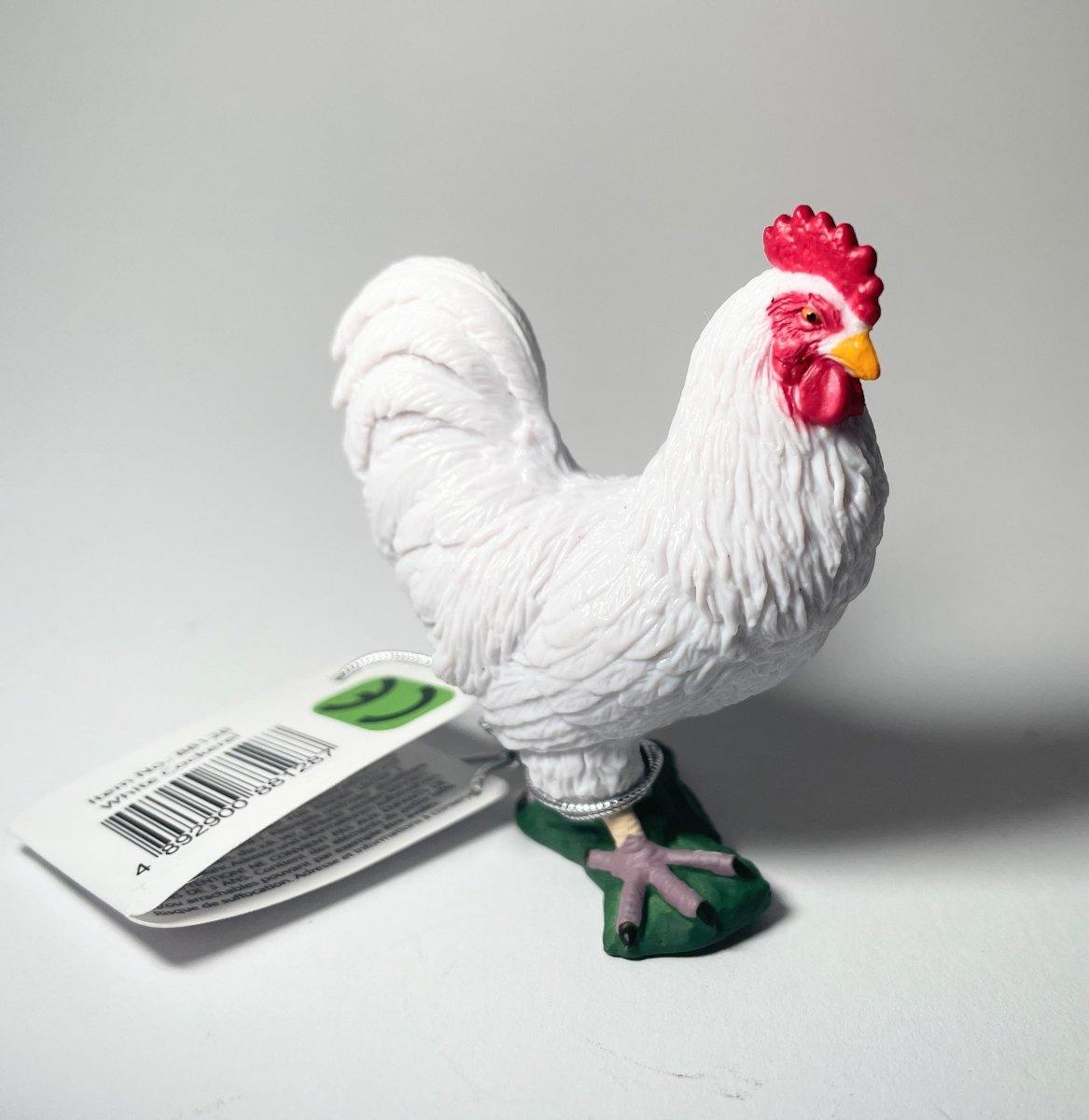 CollectA Cockerel (White) - Bamsedyra AS