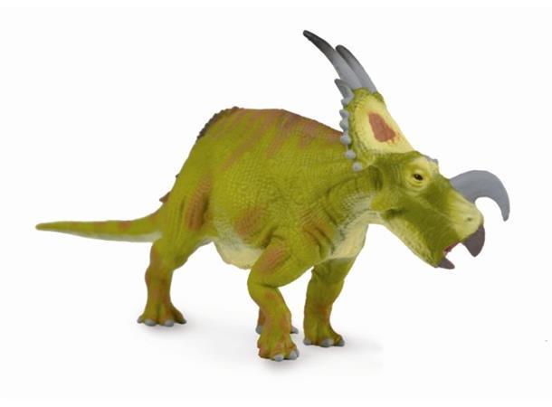 CollectA Einiosaurus Dinosaurfigur – sidevisning av naturtro einiosaurus