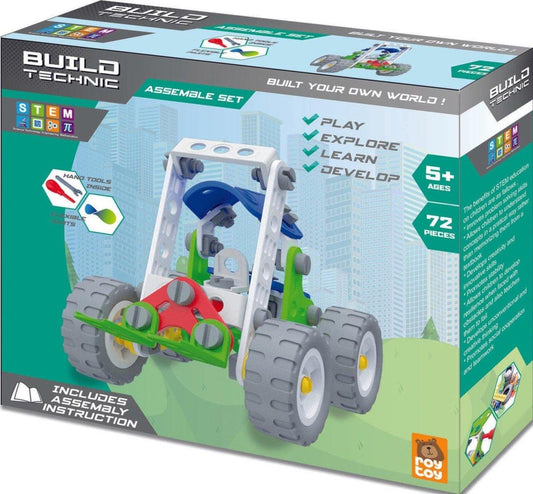 Fork-lift Truck Construction Set | Build Technic (Original Price kr 249) - Bamsedyra AS