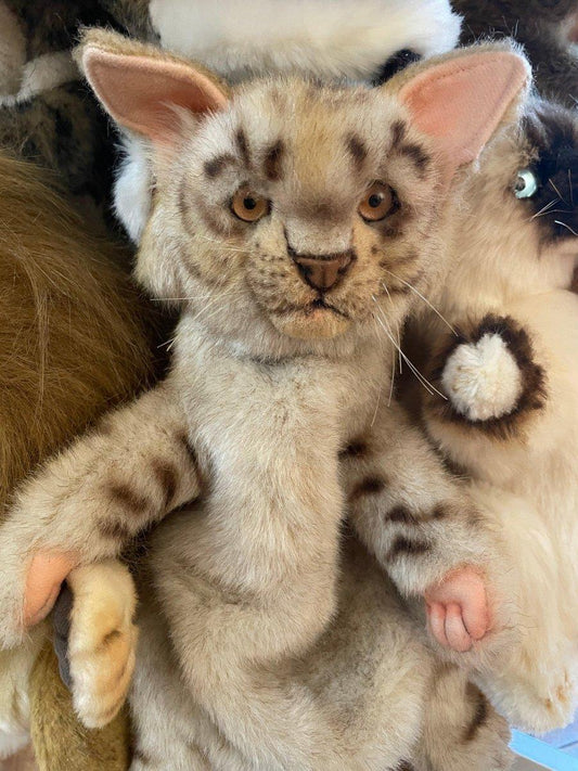 Hansa Creation Leopard Hand Puppet - Interactive and Lifelike Plush Toy - Bamsedyra AS