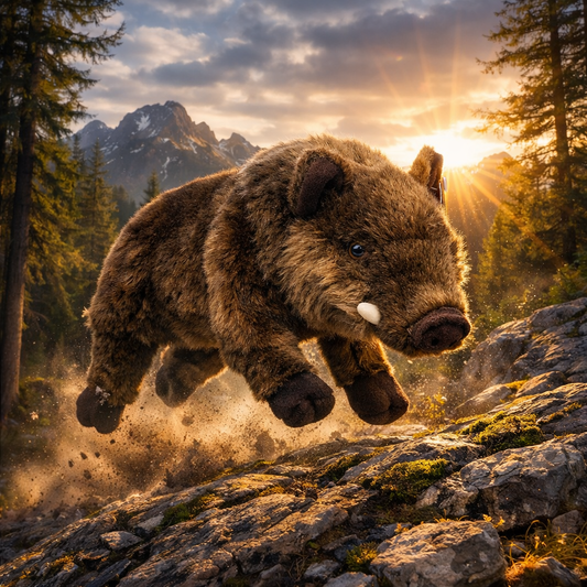 Living Nature | Wild Boar | Brun | 30 cm