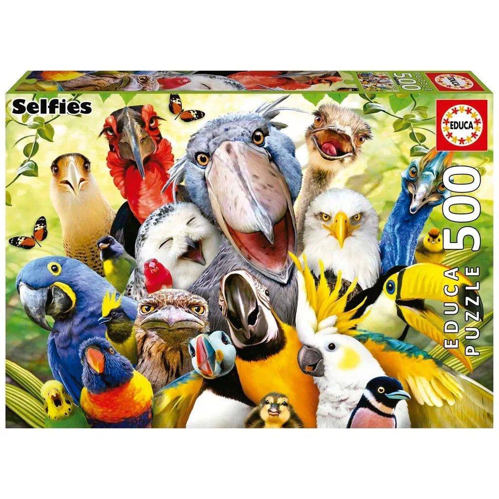 Jigsaw Puzzle Watch the Birdie! 500 Pieces Educa - Bamsedyra AS
