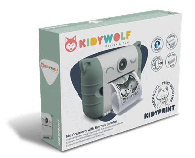 KIDYPRINT Grønn | KIDYWOLF - Bamsedyra AS