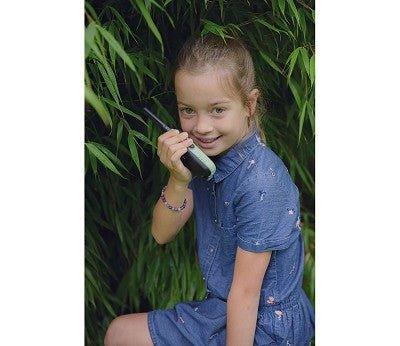 KIDYTALK Walkie-Talkie Sett Rød/Blå | KIDYWOLF - Bamsedyra AS