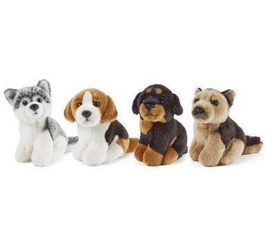 Living Nature Puppies | Realistic and Eco-Friendly Plush Dogs - Bamsedyra AS