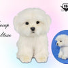 Maltese Teacup Plush | Hansa Creation - Bamsedyra AS