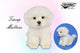 Maltese Teacup Plush | Hansa Creation - Bamsedyra AS