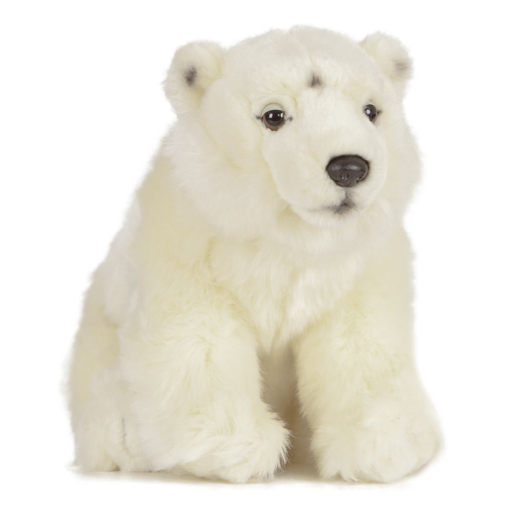 Living Nature | Polar Bear | Hvit | 28cm