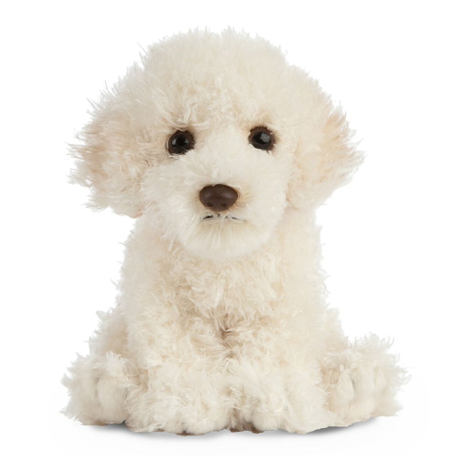 Labradoodle Valp Hundebamse 16 cm – realistisk