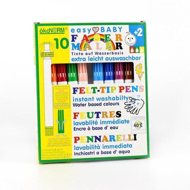 ÖkoNorm Baby Markers – 10-Pack - Bamsedyra AS