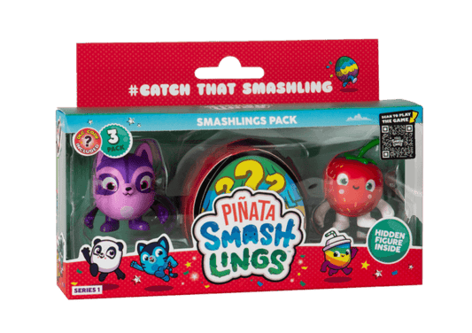 Piñata Smashlings™ 3-Pack Collectible Figures - Bamsedyra AS