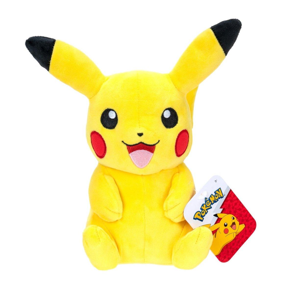 Pokémon 20cm Plush - Pikachu, Bulbasaur, Charmander & Squirtle - Bamsedyra AS