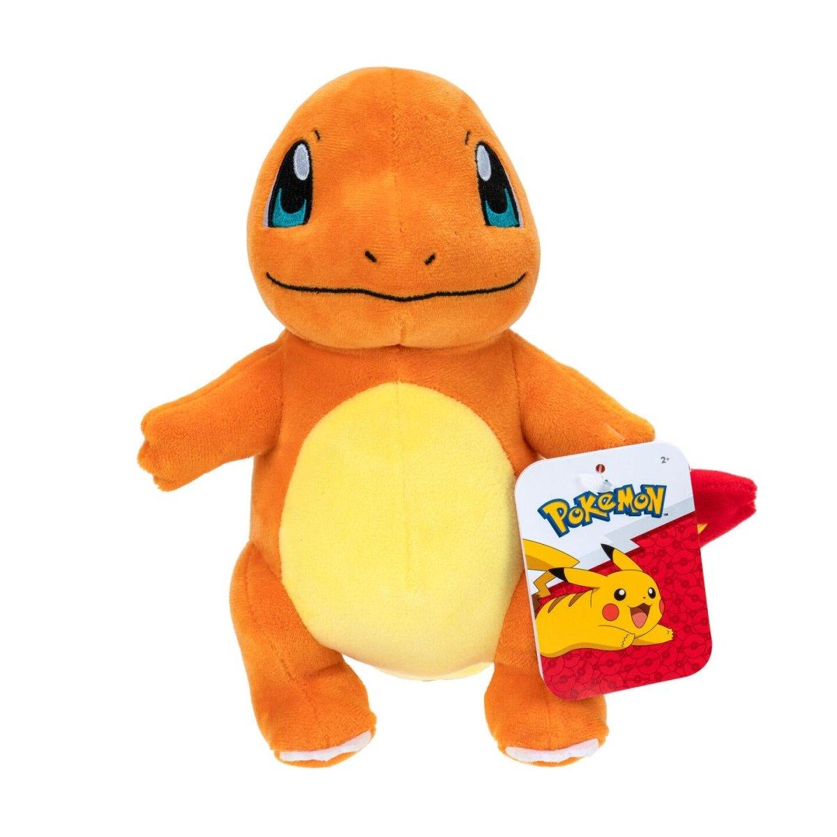 Pokémon 20cm Plush - Pikachu, Bulbasaur, Charmander & Squirtle - Bamsedyra AS