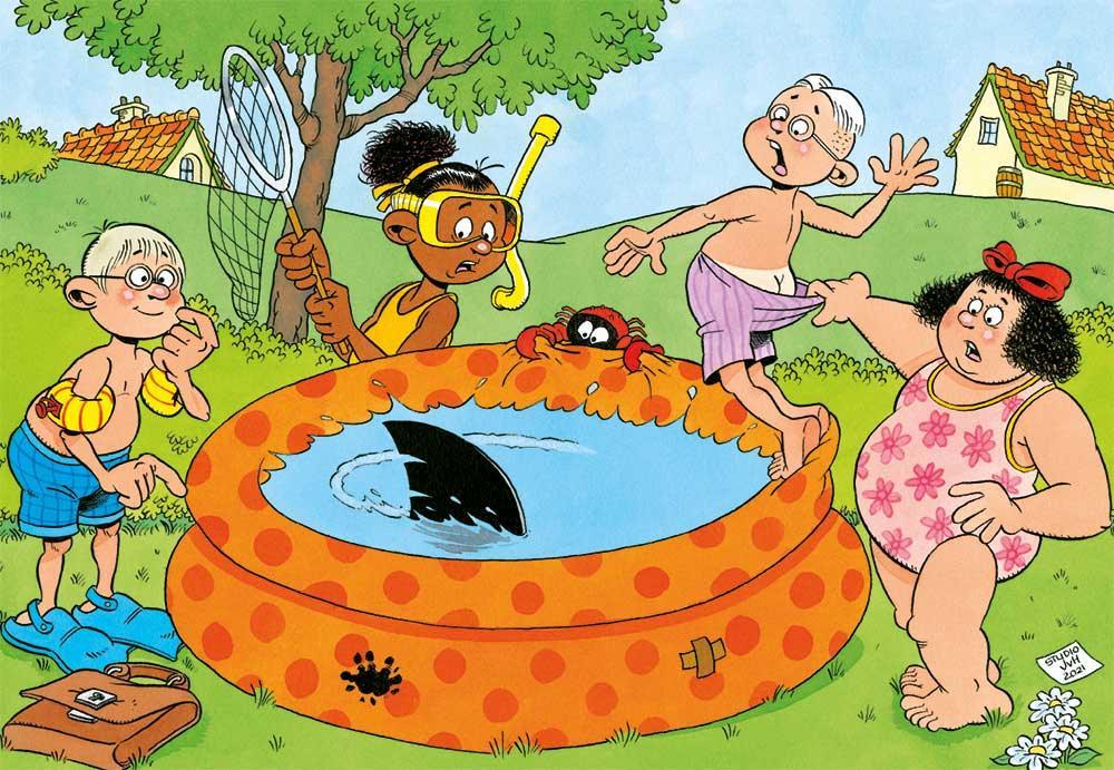 Pool Pranks - 150pc Jigsaw Puzzle - Bamsedyra AS