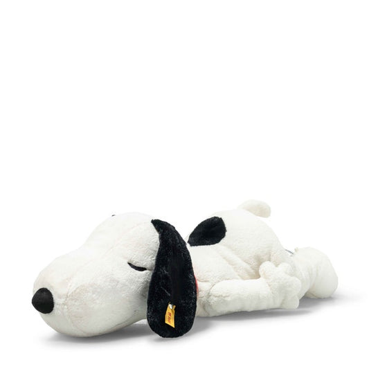 Steiff Snoopy 43 cm i hvit plysj
