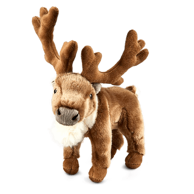 Standing Reindeer Plush Toy | Living Nature - Bamsedyra AS